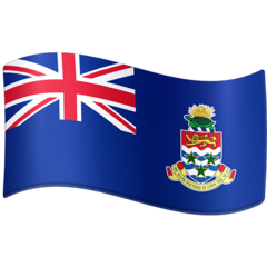 Bagaimana Flag: Cayman Islands emoji terlihat di Facebook.