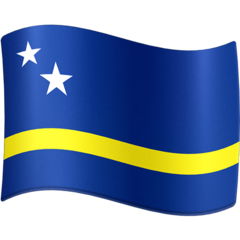 Hoe Vlag: Curaçao emoji eruit ziet op Facebook.