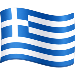 How Flag: Greece emoji looks on Facebook.