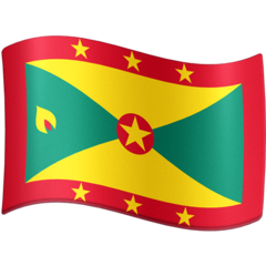 Hoe Vlag: Grenada emoji eruit ziet op Facebook.