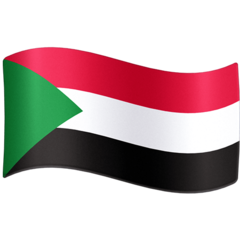 Bagaimana Flag: Sudan emoji terlihat di Facebook.