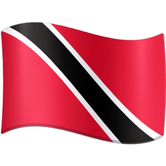 Hoe Vlag: Trinidad en Tobago emoji eruit ziet op Facebook.