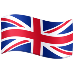 Bagaimana Flag: United Kingdom emoji terlihat di Facebook.