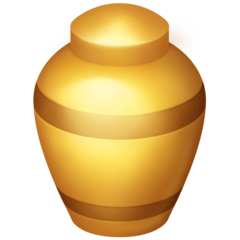 How Funeral Urn emoji looks on Facebook.