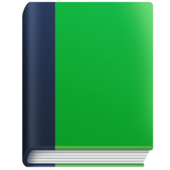 Bagaimana Green Book emoji terlihat di Facebook.