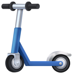 How Kick Scooter emoji looks on Facebook.