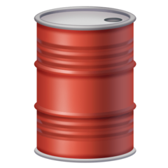 How Oil Drum emoji looks on Facebook.