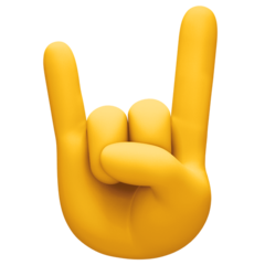 Sign of the Horns Emoji 🤘
