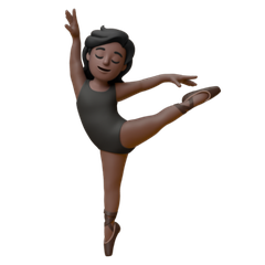 Come Persona che danza: carnagione scura emoji appare su Google.