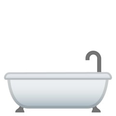 How Bathtub emoji looks on Google.