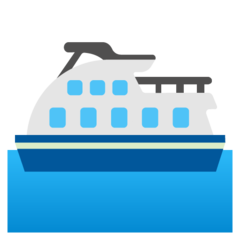 How Ferry emoji looks on Google.