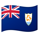 Wie Flagge: Anguilla Emoji auf Google aussieht.