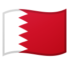 Wie Flagge: Bahrain Emoji auf Google aussieht.