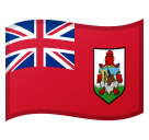 How Flag: Bermuda emoji looks on Google.