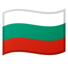 How Flag: Bulgaria emoji looks on Google.