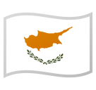 How Flag: Cyprus emoji looks on Google.