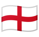 How Flag: England emoji looks on Google.