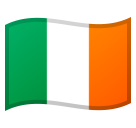 How Flag: Ireland emoji looks on Google.