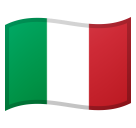 How Flag: Italy emoji looks on Google.