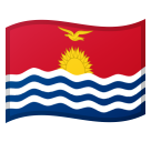 How Flag: Kiribati emoji looks on Google.