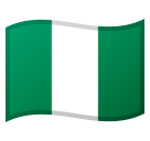 Hoe Vlag: Nigeria emoji eruit ziet op Google.