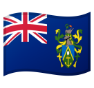 Come Bandiera: Isole Pitcairn emoji appare su Google.