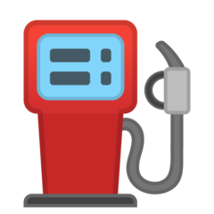 How Fuel Pump emoji looks on Google.