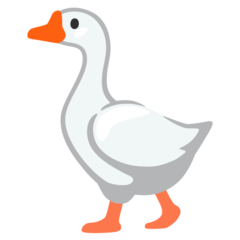 How Goose emoji looks on Google.