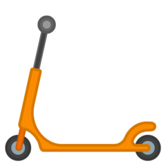 How Kick Scooter emoji looks on Google.