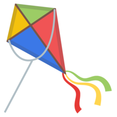 How Kite emoji looks on Google.