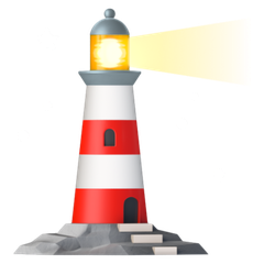A quoi ressemblent les emoji Lighthouse sur Google.