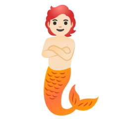 Wie Wassermensch: helle Hautfarbe Emoji auf Google aussieht.