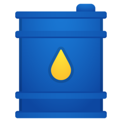 How Oil Drum emoji looks on Google.