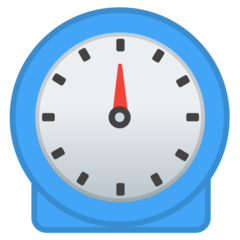 How Timer Clock emoji looks on Google.