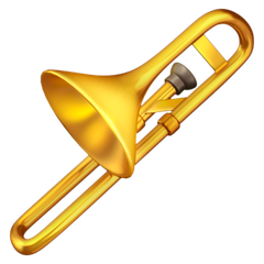 A quoi ressemblent les emoji Trombone à coulisse sur Google.