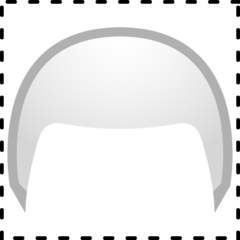 How White Hair emoji looks on Google.