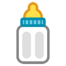 Bagaimana Baby Bottle emoji terlihat di Htc.