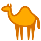 How Camel emoji looks on Htc.