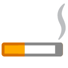 Bagaimana Cigarette emoji terlihat di Htc.