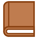 How Closed Book emoji looks on Htc.