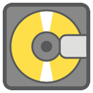 Wie Minidisc Emoji auf Htc aussieht.