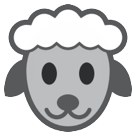 How Ewe emoji looks on Htc.