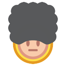 How Guard emoji looks on Htc.