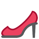 Bagaimana High-Heeled Shoe emoji terlihat di Htc.