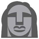 Moai Emoji mensagens de texto Adesivo Estátua, Emoji, ângulo, rosto, cabeça  png