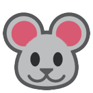 How Mouse Face emoji looks on Htc.