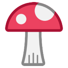 Bagaimana Mushroom emoji terlihat di Htc.