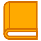 How Orange Book emoji looks on Htc.