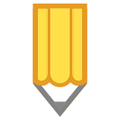 Bagaimana Pencil emoji terlihat di Htc.