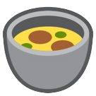 Bagaimana Pot of Food emoji terlihat di Htc.